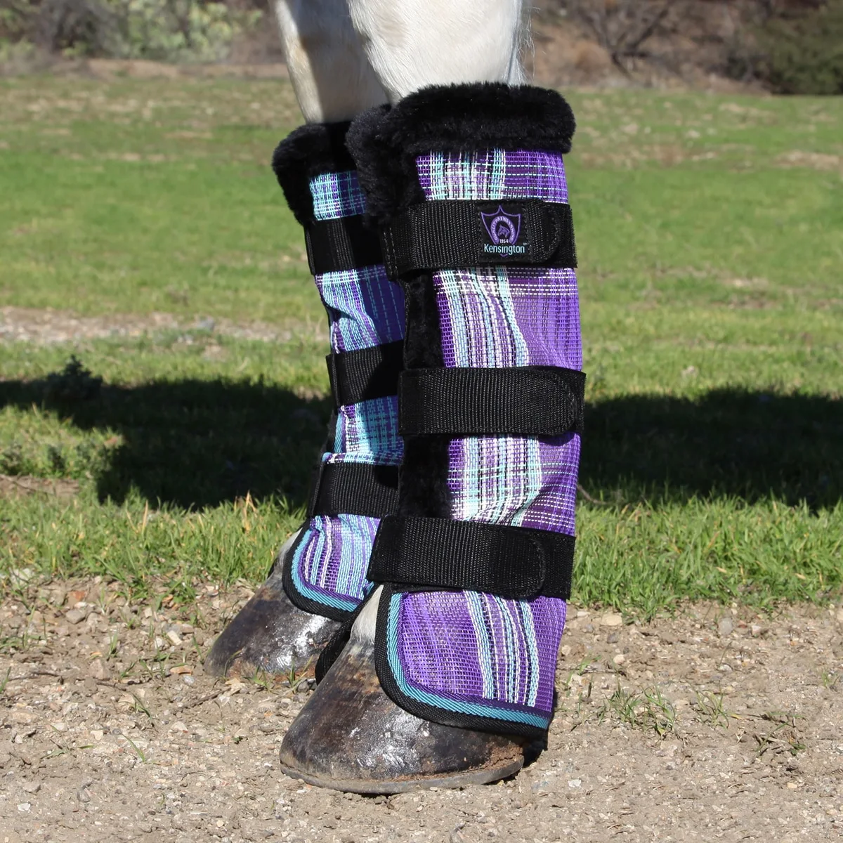 Kensington Fly Boots With Fleece Trim - Image 3