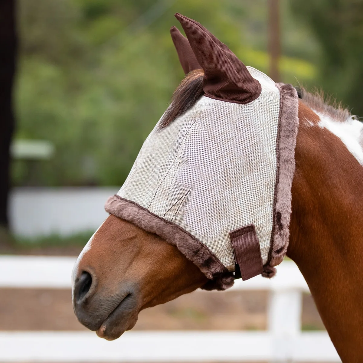 Kensington Fleece Fly Mask With Ears - Image 2