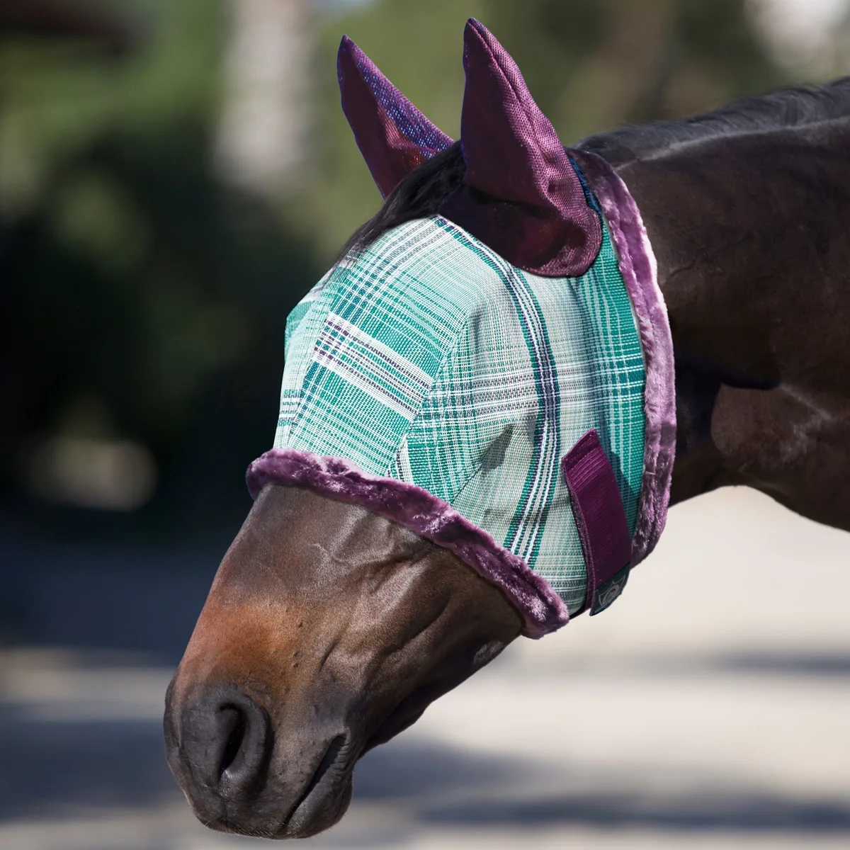 Kensington Fleece Fly Mask With Ears - Image 5